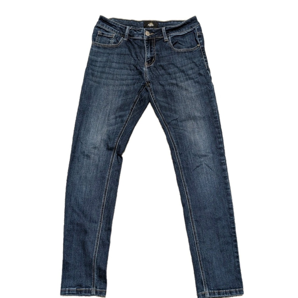 ZLZ Denim Classic 5 Pocket Jeans Size 29W Dark Wash